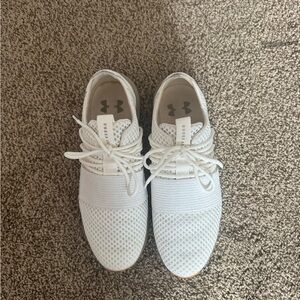 Under Armour Men's White Athletic Shoes
